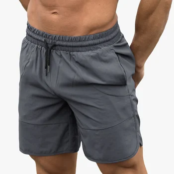 Europeo-Americana GIMNASIO Músculo de Verano Cortos de Gimnasio Casual Ejecución de Cinco puntos de los Pantalones de los Hombres Baskeall Formación de secado Rápido Nuevo