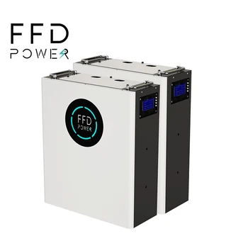 FFD PODER OEM apilable 5Kwh 10kwh 15Kwh 20Kwh lifepo4 de la casa solar de almacenamiento de energía de la batería de 48v 100ah de la batería de litio