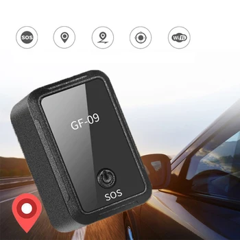 GF 09 Mini Car Tracker Magnético Coche GPS Localizador de Anti-pérdida de la Grabación de Seguimiento de Dispositivo de Control de Voz del Teléfono Wifi de LIBRAS con la APLICACIÓN