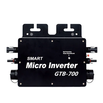 GTB-700 Inteligente Micro Inversor de red Inteligente de Salida del Inversor 700W Wifi Comunicación
