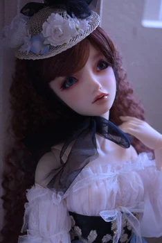 HeHeBJD 1/3 escala Angela de moda hermosa mujer de la muñeca de Alta Calidad juguetes regalos