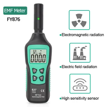 Hogar EMF Medidor de Radiación Electromagnética Detector de Mano de Precisión de la Onda Electromagnética de la Radiación Tester Monitor