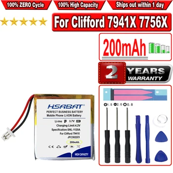 HSABAT 200mAh Batería para Clifford 7941X 7756X 7756V 3706 4706 5706