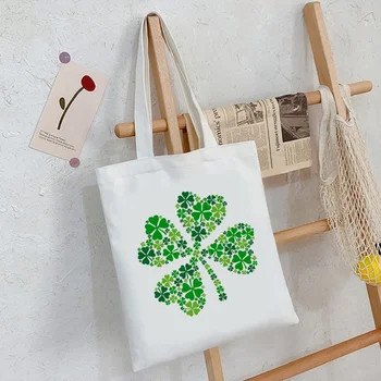irlanda bolsa de compras, bolso de compras reutilizable shopper bolsa de la bolsa de reciclaje plegable cabas sac personalizado