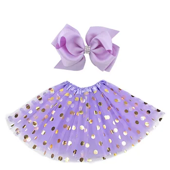 La Falda de tul para niñas de Ballet de Arco de Vestir de colores Partido Rendimiento de Accesorios para el Cabello de la Proposición de Cumpleaños de Disfraces de Halloween Cosplay