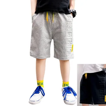 La moda de los Niños de los Muchachos de Deportes de Verano Casual de la Carta de Pantalones de 6-16Y