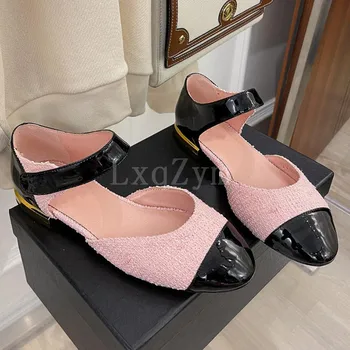 La mujer Solo Zapatos de Cuero Genuino Zapatos de las Mujeres de Lujo de diseño Mixto de Color Mocasines Casuales Zapatos Planos de las Mujeres zapatillas de Ballet