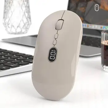 Ligero De Oficina Mini Ratón Gaming Mouse Ergonómico De Reemplazo De Respuesta Rápida 2.4 G Inalámbrico Con Cable Ratón Para Juegos