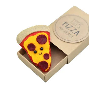 Lindo Pizza Amistad Set De Regalo Caja Abrazo De Regalo Bolsillo De Los Regalos De Cumpleaños Regalos De Amigos Muestran Adorno