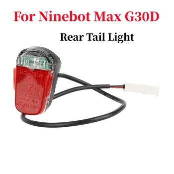 Luz posterior de la Cola Fender Luz de Advertencia Para Ninebot Max G30D Scooter Eléctrico Lámpara de Cola de Reemplazo de Accesorios