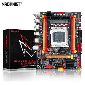 MAQUINISTA X79 Soporte de la Placa base DDR3 ECC de Memoria Ram, procesadores Intel ® Xeon ® E5 2650 2670 2690 V2 del Procesador LGA 2011 de la CPU NVME M. 2