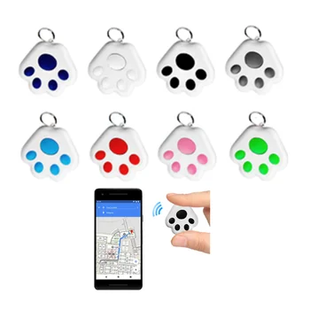 Mini Perro GPS Bluetooth 4.0 Tracker Anti-Perdida de Dispositivos Ronda Anti-Perdida de Dispositivos de Mascotas a los Niños Bolsa de la Cartera de Seguimiento de Smart Finder Localizador de