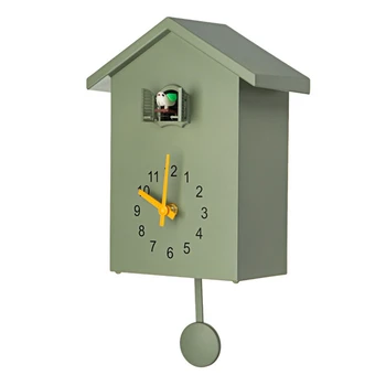 Moderno Pájaro Cucú De Cuarzo Reloj De Pared De La Casa Sala De Estar Horologe Relojes Temporizador De La Oficina De La Decoración Del Hogar Regalos Colgante Reloj De B