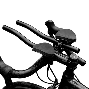 MTB Bicicleta de Carretera Bicicleta Resto del Manillar de la Bicicleta Resto TT Clip para el Manillar Aero Barras de Manillar Extensión de Triatlón Aerobars Tri Bares