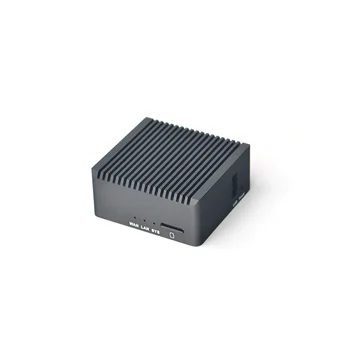 Nano Pi R2S Mini Router del CNC, Full Metal Shell RK3328 de Doble Puerto Gigabit Ethernet OpenWrt5.4 55.6x52 mm