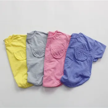 Niños T-shirt Suave Fino de Algodón de Impresión de Verano de Estilo coreano de Manga Corta O-cuello de Simple, Cómodo de Moda Casual para Niños