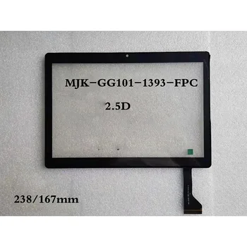 Nueva 10.1 Pulgadas de Pantalla Táctil Digitalizador Panel de Vidrio Para MJK-GG101-1393-FPC