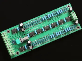 NUEVA Linkwitz-Riley de filtro divisor de frecuencias 2.0 canales electrónicos de dos vías de audio de alta fidelidad terminado junta (punto de corte de 3,5 kHz)