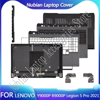 NUEVA Tapa Trasera Para Lenovo Y9000P R9000P Legión 5 Pro 2021 16ACH6H ordenador Portátil del LCD de la Cubierta Superior Frontal Embellecedor Reposamanos Superior de la carcasa Inferior