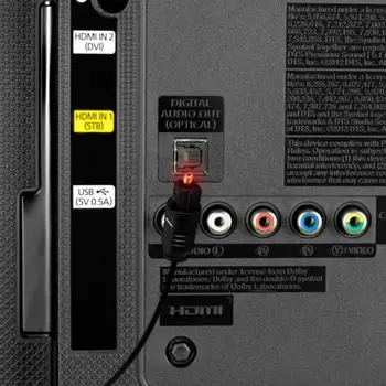 Nueva Óptico de Audio Digital Cable de 1m 5m Para Amplificadores de Blu-ray DVD Toslink Cable SPDIF para Xbox 360 PS4 Barra de sonido Cable de Fibra