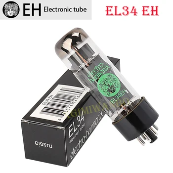 Nuevo EH EL34 de Tubo de Vacío de Audio de alta fidelidad de la Válvula Reemplace 6P3P 6L6 6P3P KT66 KT77 6CA7 tubo Electrónico Amplificador Kit de Bricolaje Genuino