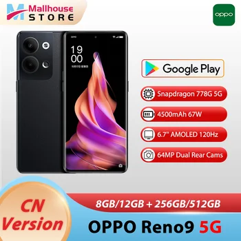 NUEVO OPPO Reno 9 Reno9 5G Smartphone Snapdragon 778G 6.7