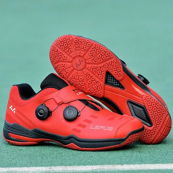 Nuevo profesional zapatos de bádminton de gran tamaño 36-45 antideslizante zapatos de tenis ligero de zapatos de bádminton de voleibol de hombres zapatillas de deporte