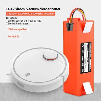 Original 14.4 V Li-ion Batería del robot de limpieza aspirador Batería de Recambio para Xiaomi Robot Roborock S50 S51 S55 Accesorio de Repuesto