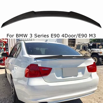 Para BMW E90 serie 3 de coche en fibra de carbono spoiler de la decoración de la cola de la cubierta de la caja de Múltiples estilos 2006-2011