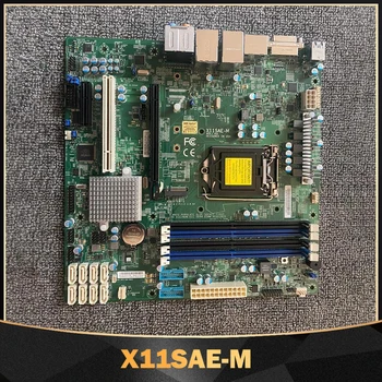 Para Supermicro X11SAE-M Motherboard LGA1151 C236 conjunto de chips Xeon E3-1200 v5/v6 6ª/7ª Generación Core i7/i5/i3 de la Serie