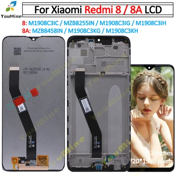 Para Xiaomi Redmi 8A Pantalla LCD Digitalizador de Pantalla Táctil de MZB8458IN con el Montaje de Reemplazo Para el Redmi 8 LCD M1908C3IC MZB8255IN
