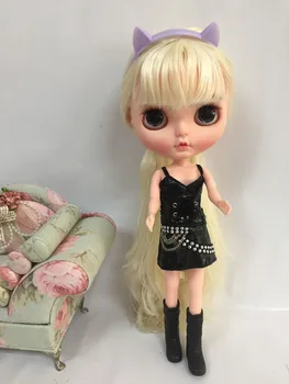 personalización de la muñeca de BRICOLAJE Cambio de desnudos de la muñeca blyth muñeca Para las Niñas 20170815 no incluyen ropa