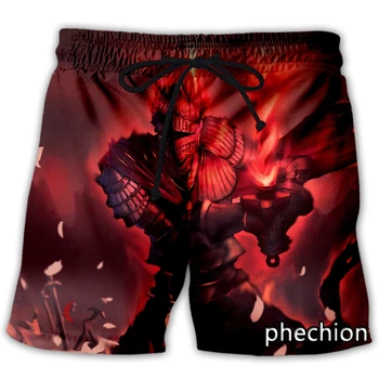 phechion Nuevos Hombres/Mujeres ALMAS OSCURAS Impreso en 3D Casual pantalones Cortos de Moda Streetwear Hombres Sueltos Deportivos Cortos A66