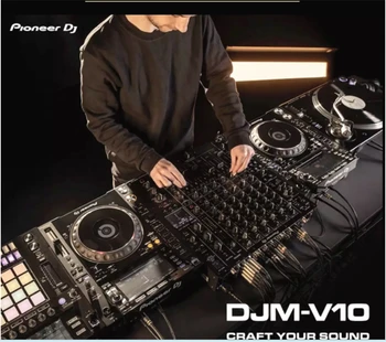Pioneer DJM-V10 de 6 canales digitales Profesionales, el Club de DJ Mixer