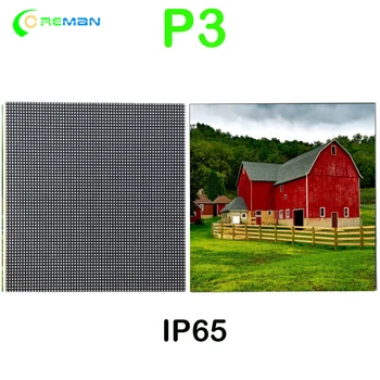precio de p3 led módulo 192*192mm al aire libre p3 del panel del led de la prenda impermeable del RGB de la pantalla de tv p3 módulo led