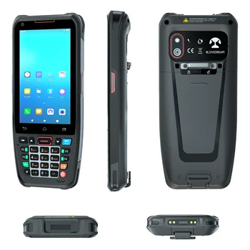 Robusto PDA N40L 4 Pulgadas de Recopiladores de Datos de código de Barras Escáner de códigos QR 4G, WIFI, NFC, LTE de Mano de Android 10.0 envío gratis