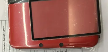 Rojo de alta Calidad Completa de Shell Caso de Vivienda de las Piezas de Reparación para 3DS XL + Herramienta+de Cristal Conjunto Completo de Versión Limitada