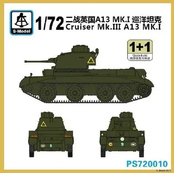 S-modelo 1/72 PS720010 Crusader Mk.III A13 MK.I (1+1)