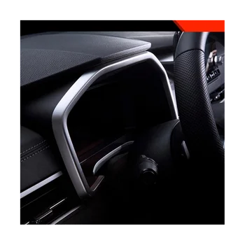 Salpicadero del coche del Panel de Instrumentos Marco de Cubierta Decorativa Recorte de la etiqueta Engomada para Mitsubishi Outlander 2022 2023 Chrome
