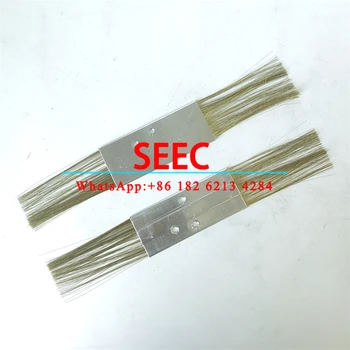 SEEC 10PCS Escalera mecánica Cepillo Antiestático 3 Agujeros L= 330 mm