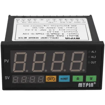 Sensor Digital Medidor Multi-Funcional Inteligente de la Pantalla Led de 0-75Mv/4-20Ma/0-10V 2 Relé de Salida de Alarma Da8-