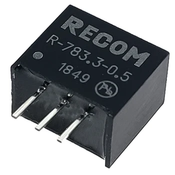 SIP-3 conector Recto R-783.3-0.5 módulo de fuente de alimentación de 0.5 AMPERIOS 3.3 V SIP3 original auténtico