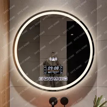 Smart Espejo de Luz Led de la Lupa del Cuerpo de Baño Espejos de Afeitado Cosmética Espelhos De Banho de Baño Accesorio FY22XP