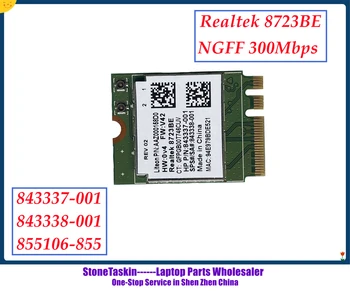 StoneTaskin Adaptador Inalámbrico para HP Realtek RTL8723BE 802.11 N WiFi de la Tarjeta de Bluetooth 4.0 NGFF Tarjeta de SPS 843338-001 300MbpsTested