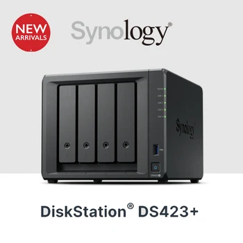 Synology DS423+ 4 bahías NAS Disk Station 2 GB DDR4 de Red en la Nube de Almacenamiento de Servidor de Pequeños Negocios de la Casa de la Oficina de Gestión de Datos de 2023 NUEVO