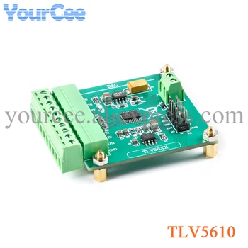 TLV5610 Octal Serie DAC Módulo de Conversión de Digital a Analógico de la Función Demo Board 6~8V