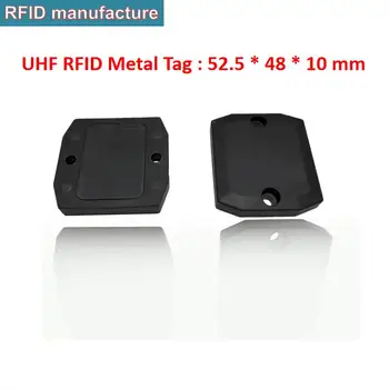 UHF ironside etiqueta rfid pequeño rfid pasiva Monza4QT EPC Gen2 Clase - 1anti de la etiqueta del metal de larga distancia lector rfid activo de las herramientas de seguimiento