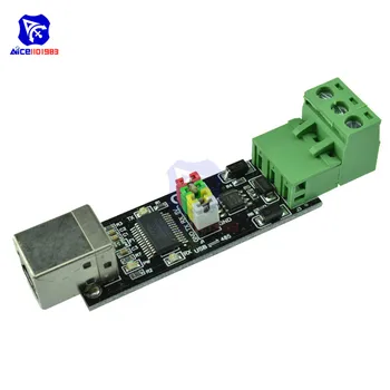 USB 2.0 a TTL Serial RS485 Convertidor Adaptador FTDI FT232RL SN75176 Doble Función De Protección de Bricolaje Kit de Electrónica del Tablero del PWB