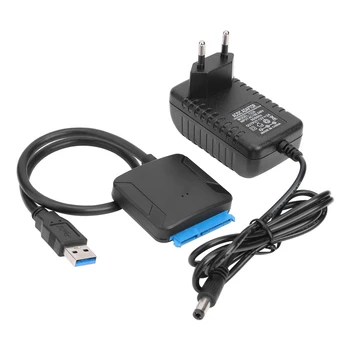USB 3.0 A SATA Cables del Convertidor Macho de 2,5/3,5 Pulgadas unidad de disco duro/SSD de Disco Duro Adaptador de Cable para el Cable Divisor de Cables de 2023 Nuevo