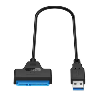 USB 3.0, SATA 3 fácil de la unidad de línea de Cable de Sata A USB 3.0 Adaptador de cable de la línea de SSD de Disco Duro HDD de la línea de cable